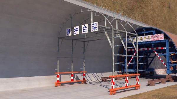 黄骅市隧道施工动画制作公司 - 隧道施工工艺和施工方法 - 隧道施工汇报动画视频 - bim 工程施工动画